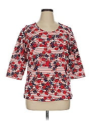 Jessica London 3/4 Sleeve T Shirt