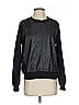 Evereve 100% Polyester Black Long Sleeve Top Size S - photo 1