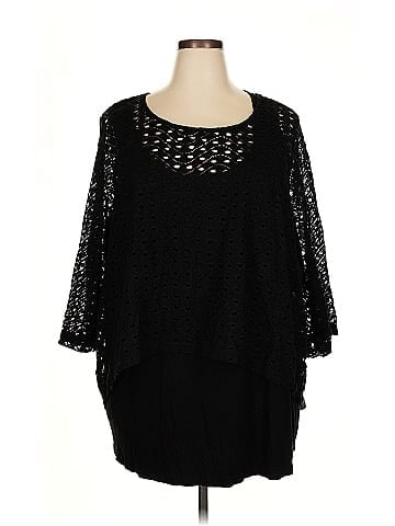 Catherines 3/4 Sleeve Blouse (view 1)