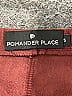 Pomander Place Burgundy Casual Pants Size S - photo 4