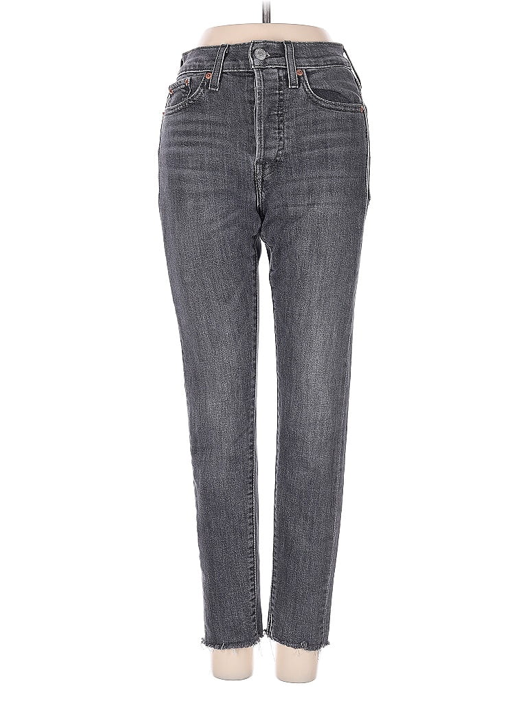 Pre-owned Levi's Jeans In Gray