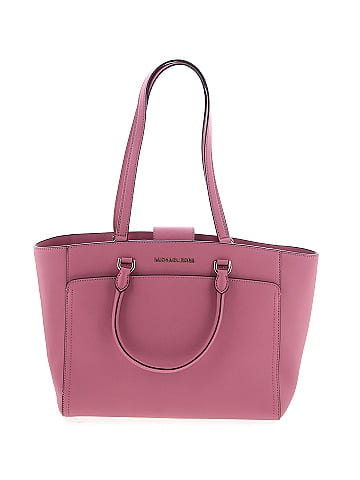MICHAEL Michael Kors Leather Satchel (view 1)