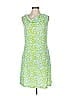 Title Nine Graphic Green Casual Dress Size M - photo 1