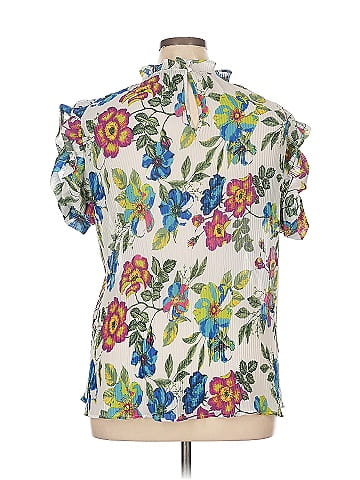 Ashley Stewart Short Sleeve Blouse (view 2)