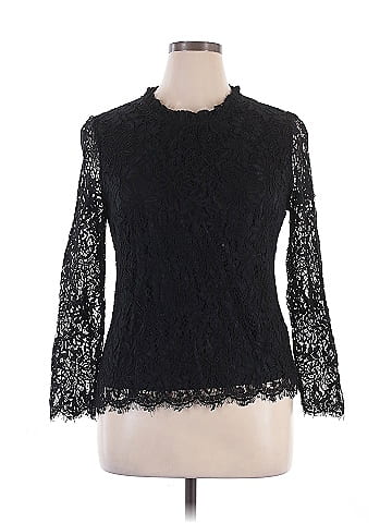 Allegra K 3/4 Sleeve Top (view 1)