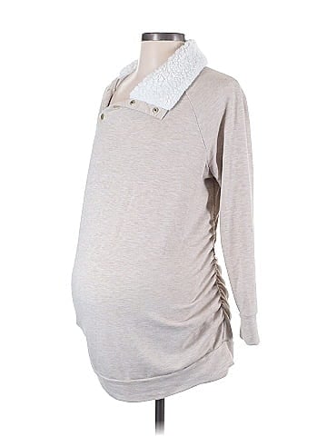 Isabel Maternity Pullover Sweater (view 1)