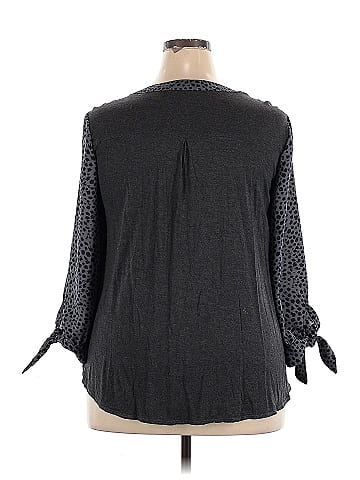 Fortune + Ivy 3/4 Sleeve Blouse (view 2)