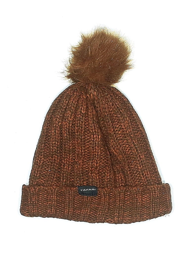 Gina Group 100% Acrylic Brown Beanie One size - photo 1