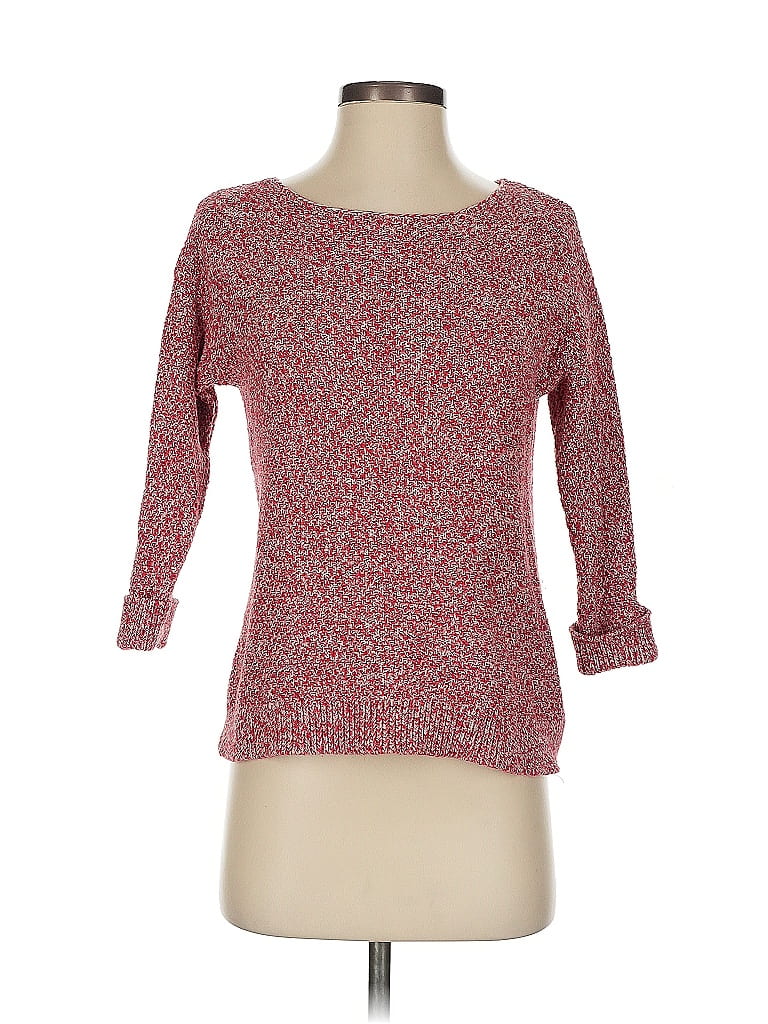 Pre-owned Fat Face Pullover Sweater In Red