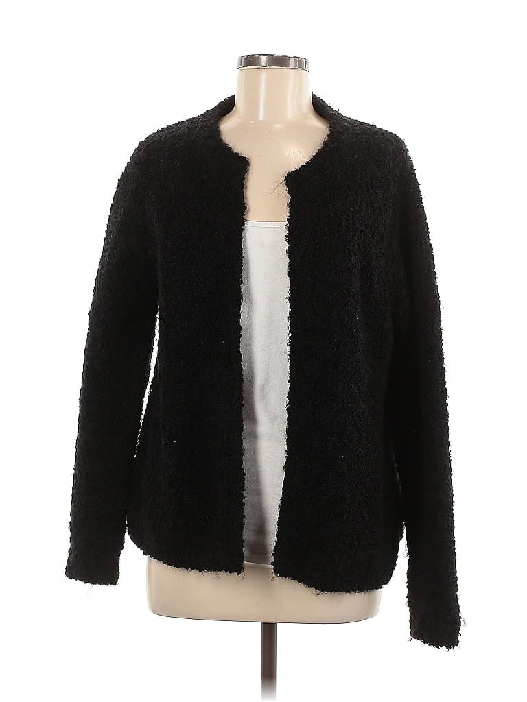 Pre-owned Masai Cardigan Sweater In Black