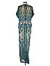 ETRO Paisley Teal Blue Casual Dress Size EU (IT) 48 / US 12 - photo 2