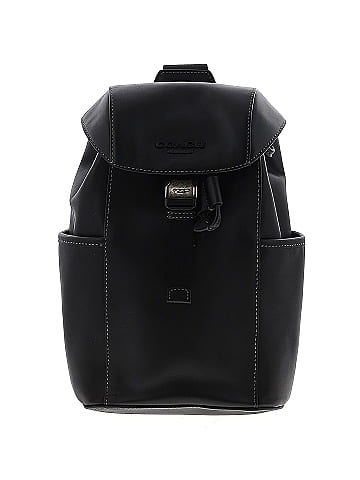 Coach Leather Backpack (view 1)