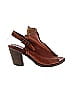 FRYE Brown Heels Size 6 1/2 - photo 1