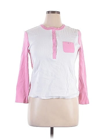 Isaac Mizrahi Long Sleeve Henley (view 1)