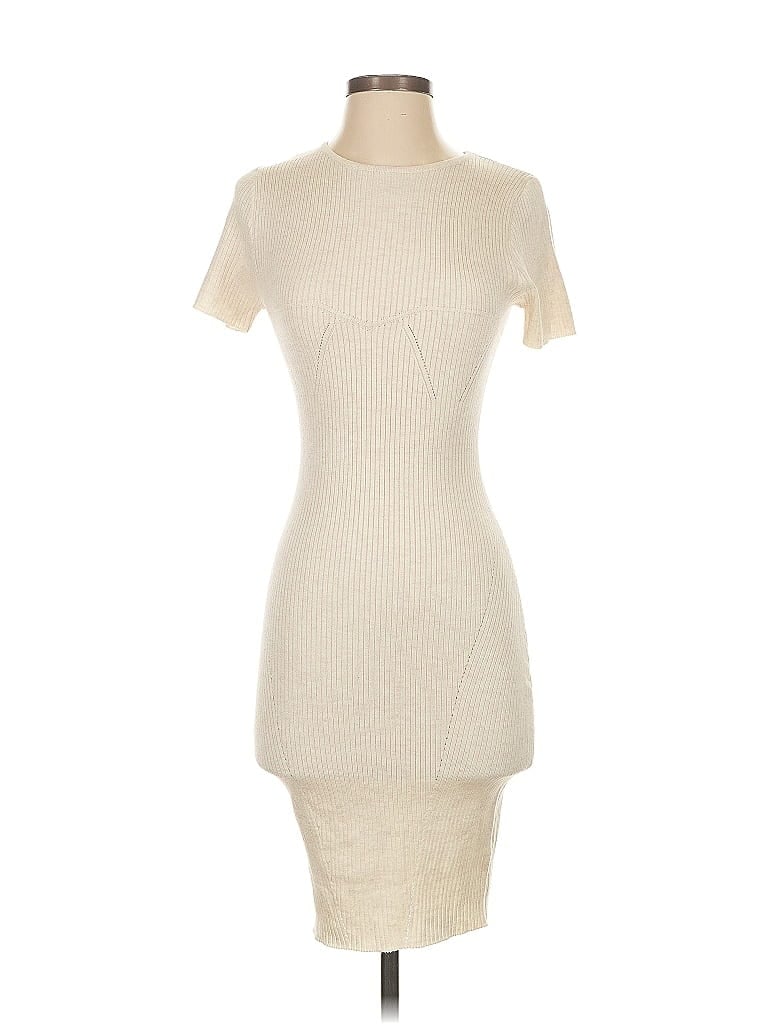 Prettylittlething Casual Dress In Neutral