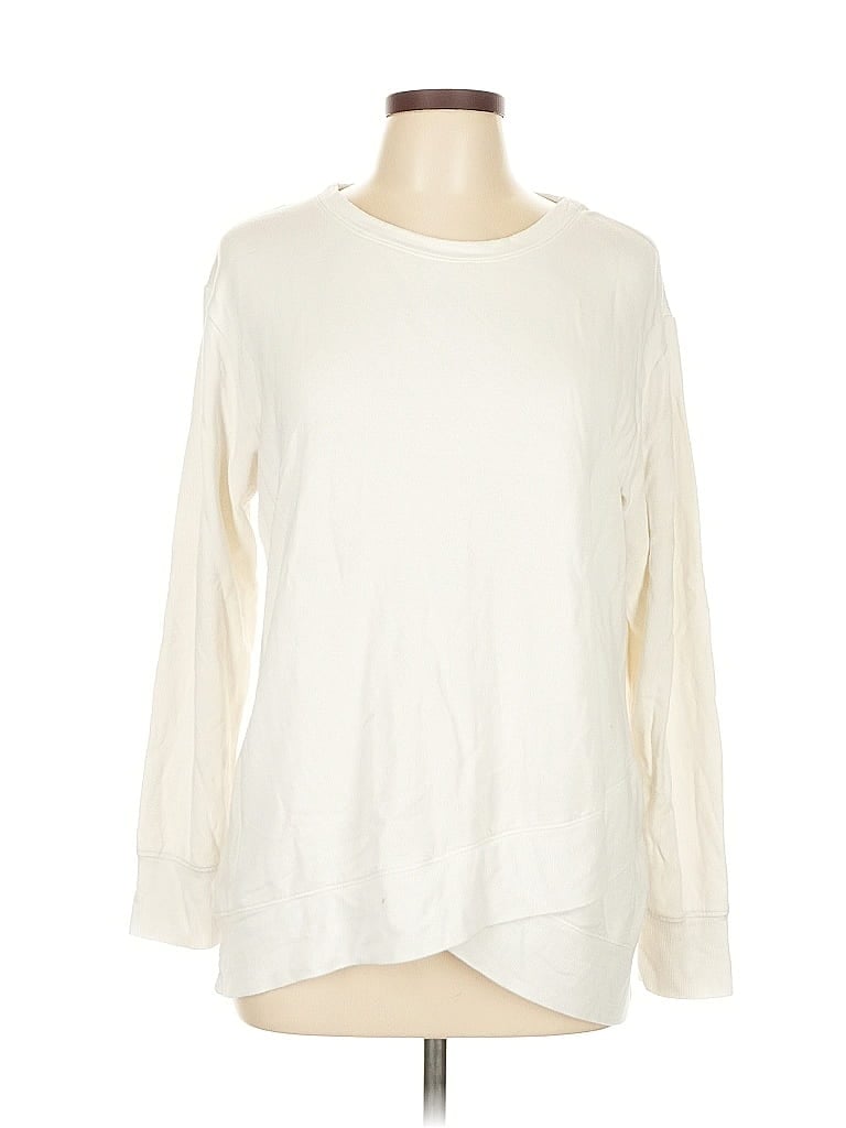 Pre-owned A New Day 3/4 Sleeve T-shirt In White