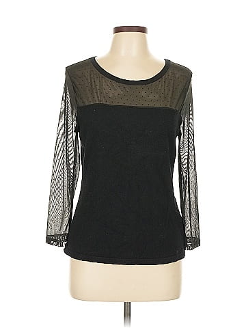 August Silk 3/4 Sleeve Top (view 1)