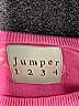 Jumper Print Pink Pullover Sweater Size 1 - photo 7