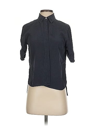 Equipment Short Sleeve Silk Top (view 1)