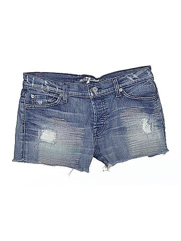 7 For All Mankind Denim Shorts (view 1)