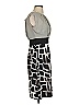 AB Studio 100% Polyester Graphic Gray Cocktail Dress Size S - photo 4