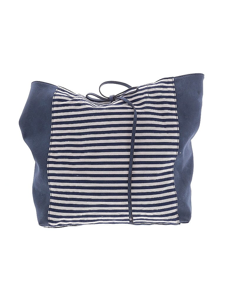 Style&Co Stripes Blue Tote One size - photo 1