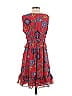 Rebecca Minkoff 100% Polyester Paisley Red Casual Dress Size 2 - photo 2