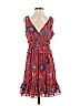 Rebecca Minkoff 100% Polyester Paisley Red Casual Dress Size 2 - photo 1