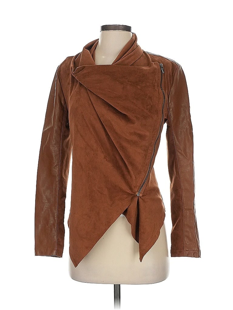 Pre-owned Blanknyc Blank Nyc Jacket In Brown