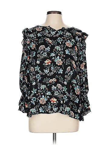 Counterparts 3/4 Sleeve Blouse (view 1)