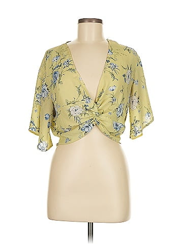 Love Tree Short Sleeve Blouse (view 1)