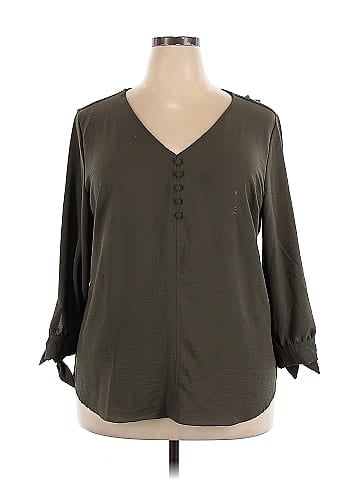 Fortune + Ivy 3/4 Sleeve Blouse (view 1)