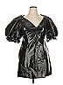 A.L.C. Metallic Silver Cocktail Dress Size 14 - photo 1