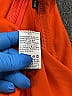 Shein Solid Orange Cocktail Dress Size 2 - photo 4