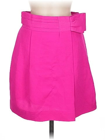 BCBGMAXAZRIA Runway Silk Skirt (view 1)