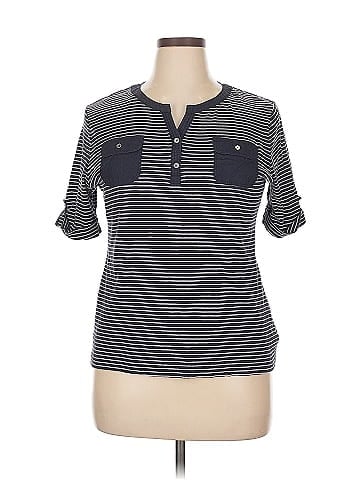 Croft & Barrow 3/4 Sleeve Top (view 1)