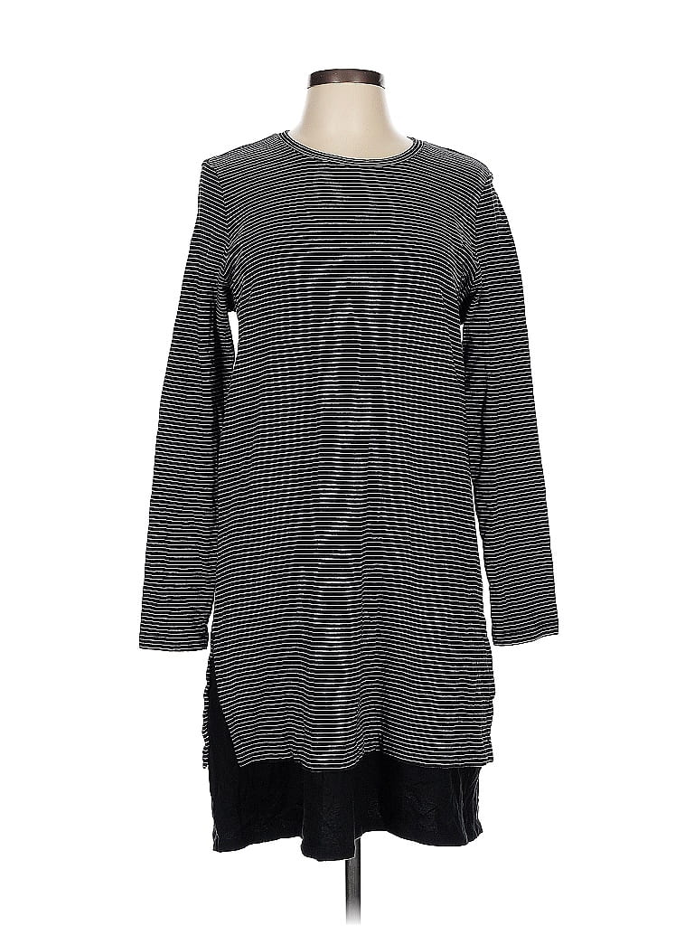 Pre-owned Jjill Casual Dress In Gray
