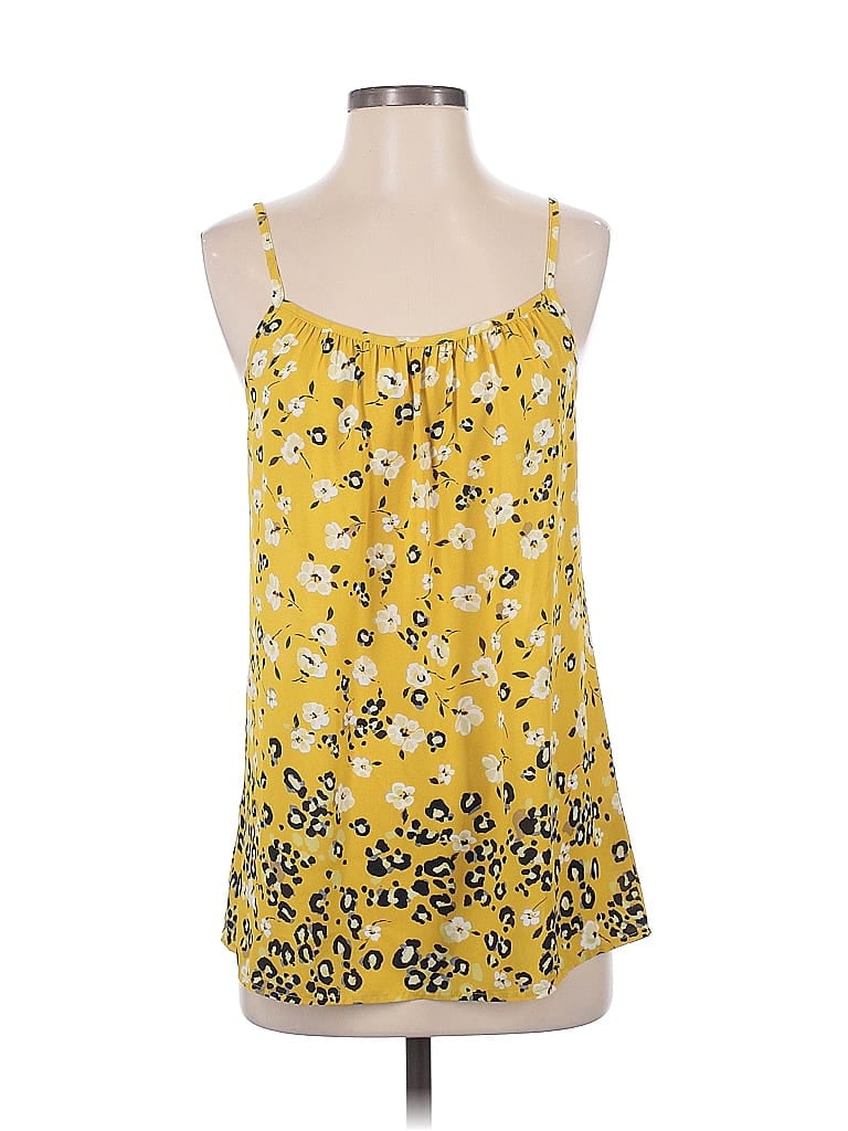 CABI Pre-owned Sleeveless Blouse In Yellow