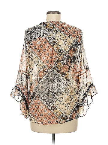Mystree 3/4 Sleeve Blouse (view 2)