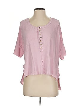 Out From Under Short Sleeve Blouse