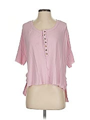 Out From Under Short Sleeve Blouse