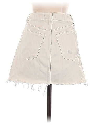 We the Free Denim Skirt (view 2)