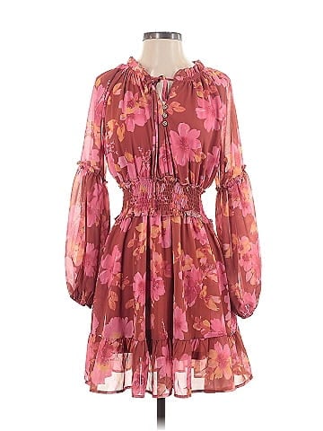 Peach Love Casual Dress (view 1)