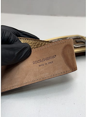 Dolce & Gabbana Vintage Leather Belt (view 2)