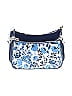 Kate Spade New York 100% Leather Floral Blue Leather Crossbody Bag One size - photo 1