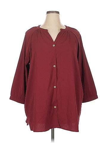 Catherines 3/4 Sleeve Blouse (view 1)