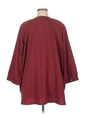 Catherines 3/4 Sleeve Blouse (view 2)