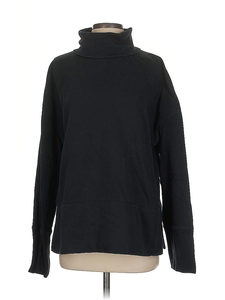 Pre-owned Gap Turtleneck Sweater In Black
