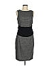 Akris Punto Gray Black Cocktail Dress Size 8 - photo 1