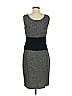 Akris Punto Gray Black Cocktail Dress Size 8 - photo 2